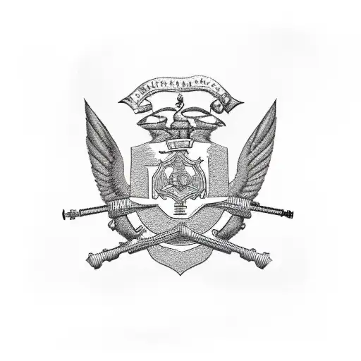 Australian Air Force badge  tattoo design idea