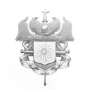 Australian Air Force badge  tattoo design idea