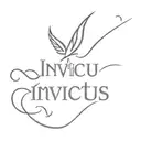 invictus text tattoo design idea