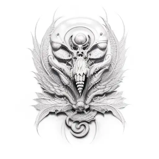 Realism "Arcangel" Tattoo Idea - BlackInk AI