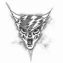 Tampa bay lightning logo tattoo design idea