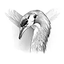 sandhill crane tattoo design idea