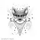 princess mononoke tattoo design idea