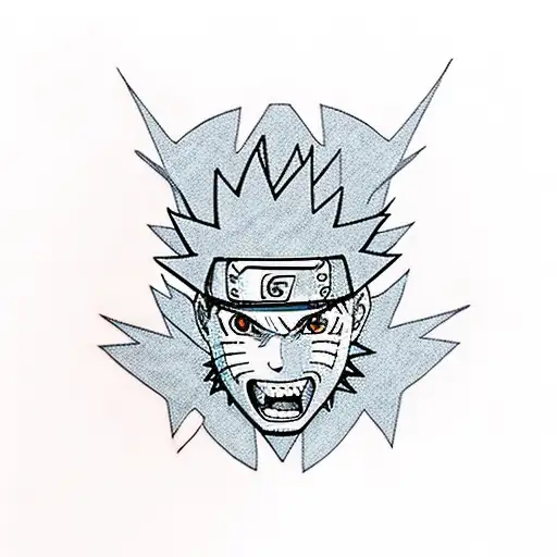 Naruto and Minato tattoo design idea