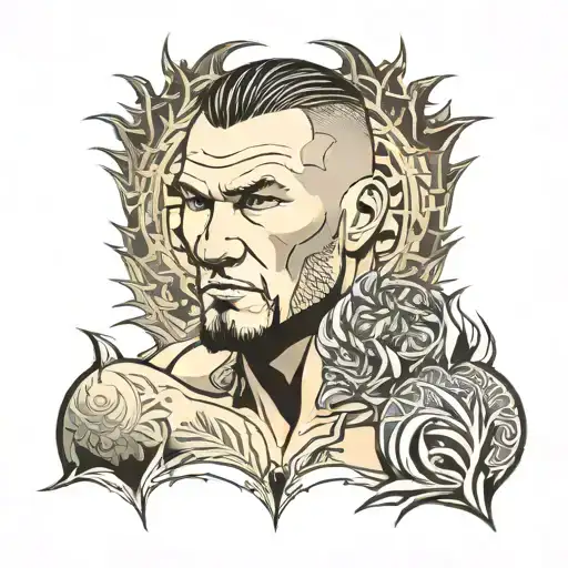 Randy Orton's arm tattoo tattoo design idea