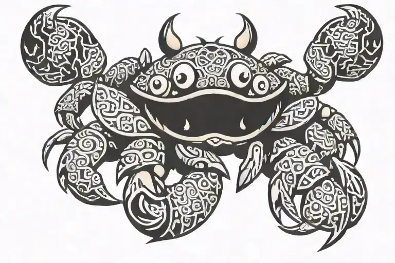 viking crab tattoo pokemon tattoo design idea