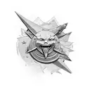 russische stern tattoo design idea