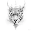  stern tattoo design idea