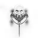  stern tattoo design idea