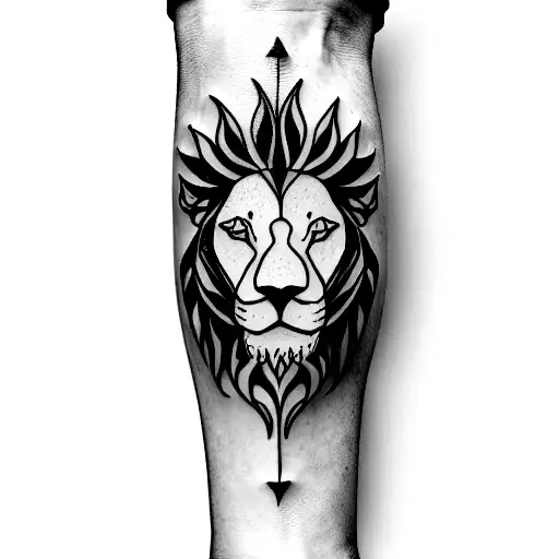 lion tattoo design on hand || how to make a tiger tattoo || tiger tattoo  design on hand || #shorts - YouTube
