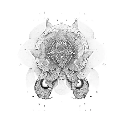 audio spectrum  tattoo design idea