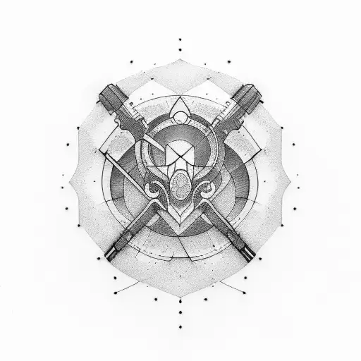 audio spectrum  tattoo design idea