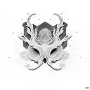 spectro audio tattoo design idea