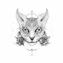 audio spectrum  tattoo design idea