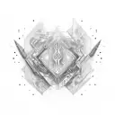 audio spectrum  tattoo design idea