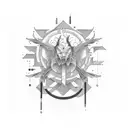 audio spectrum  tattoo design idea