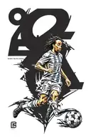 FC Barcelona logo combined Ronaldinho giving 10 number tattoo design idea