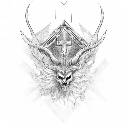 dear god i thank you for everything u gave to us You kept them devils away from us and your finally made a way for us tattoo design idea