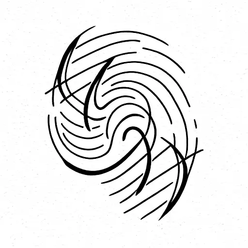 double wave crest with gps coordinates tattoo design idea