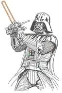 star wars Darth Vader tattoo design idea