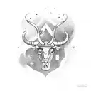 Taurus and libra tattoo design idea