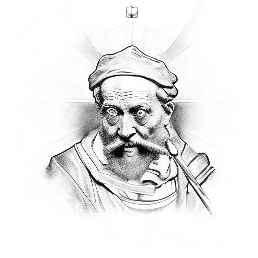 The Denial of Saint Peter Rembrandt tattoo design idea