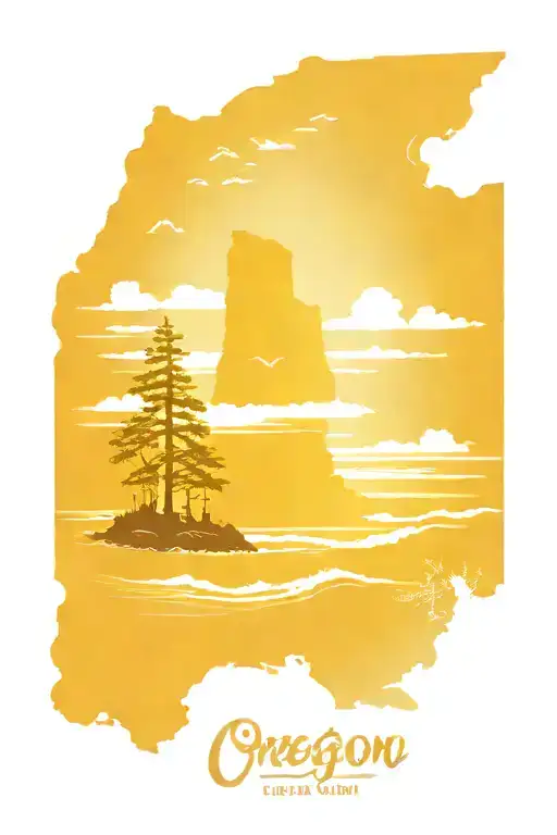 Oregon coast themed tattoo tattoo design idea