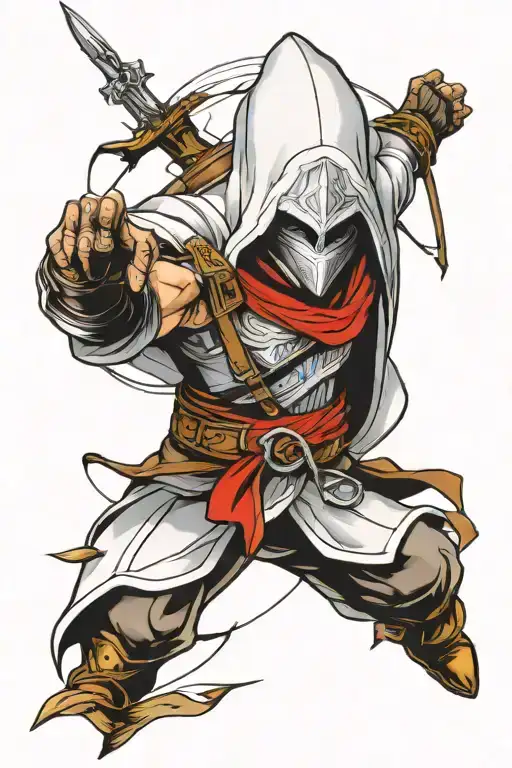 assasins creed tattoo design idea