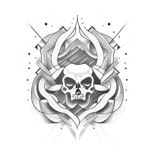 the number 7 tattoo design idea