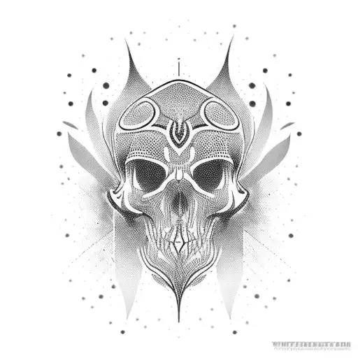 the number 7 tattoo design idea