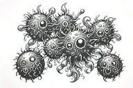 soot sprites tattoo design idea