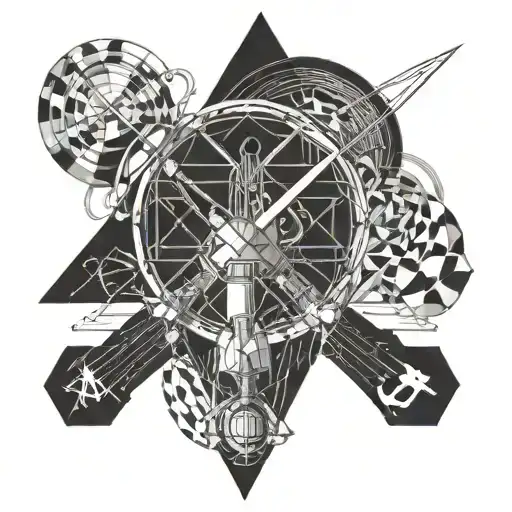 AC/DC lyrics: "a touch too much." tattoo design idea