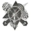 AC/DC lyrics: "a touch too much." tattoo design idea