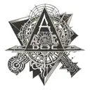 AC/DC lyrics: "a touch too much." tattoo design idea