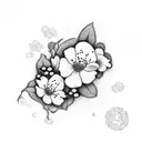 Cherry Blossom tattoo design idea