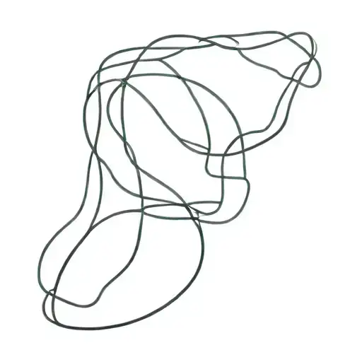 one trofie pasta. one line. nothing else He only seeks tattoo design idea