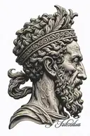 stoic philosophy marcus aurelius tattoo design idea