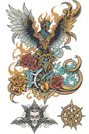 solo leveling tattoo design idea