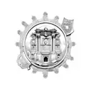 Roman shield  tattoo design idea