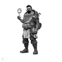 a character from apex legends tattoo design idea