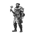 a character from apex legends tattoo design idea