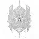 keith haring tattoo design idea