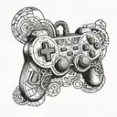 GAMES Controler  tattoo design idea