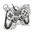 GAMES Controler  tattoo design idea