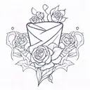 I love you a bushel and a peck and a hug around the neck tattoo design idea
