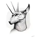 Anubis tattoo design idea