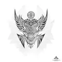 808 tattoo design idea