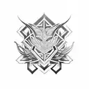 808 tattoo design idea