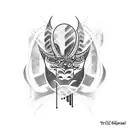 808 tattoo design idea