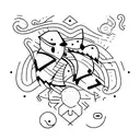 808 tattoo design idea